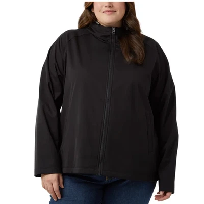 Chaqueta softshell 32 Degrees Heat negra con cremallera completa XL a1674 para mujer Foto 1 de 4
