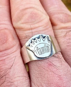 Sterling Silver Boognish Ring - Bild 1 von 2