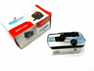 Vespa Light & Horn Switch Chrome 12V Vespa VBB, VNB, S,L,R,Rally, Sprint - Image 1 of 4