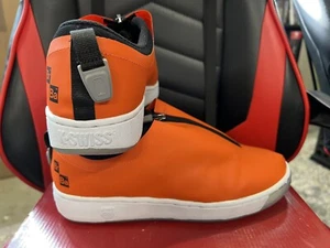 2019 K-Swiss Classic 2000 Breaking Bad Cleaning Orange Heisenberg Size 9 Shoes - Picture 1 of 13