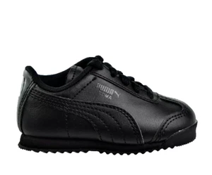 PUMA INFANT BLACK SHOE ROMA BASIC INF + 354260 12I - Picture 1 of 3