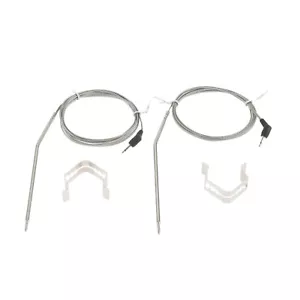 Confezione da 2 Termometro Sonda Carne e Clip per Thermopro TP20 TP17 TP16 TP10 TP09 TP08 - Foto 1 di 10