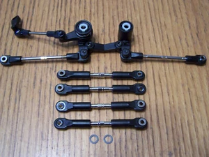 Traxxas 1/10 VXL 2wd Slash Steering Bellcrank Servo Saver Turnbuckle & Tie-rods - Picture 1 of 3