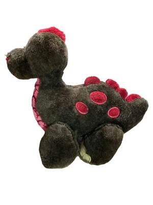 Ganz Webkinz Cocoa Dinosaur Plush Brown/Red Stuffed Animal No Code - Image 1 of 4