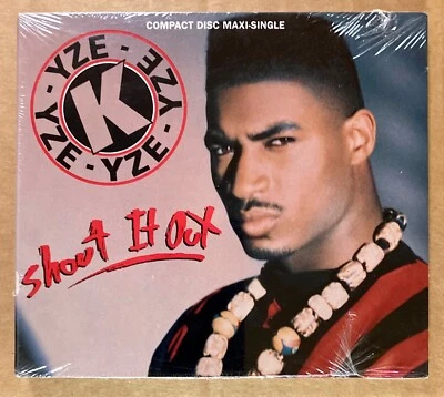 New CD Single Shout It Out by K-YZE - 6 Tracks 1992 - From album Without Warning - Image 1 of 3