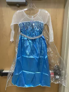 Elsa Frozen Kleid Kinder Größe - Large - Bild 1 von 2