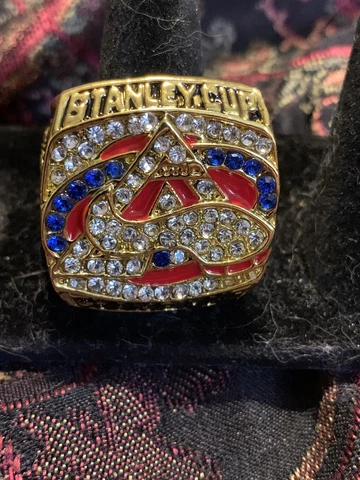 2001 Colorado Avalanche Stanley Cup Championship Ring Sz11 Brand New Replica Cover