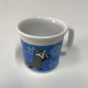 RARA tazza caffè Disney Pocahontas Meeko vintage anni 90 Kidcore Selandia LEGGI - Foto 1 di 8