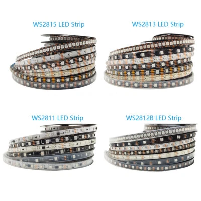 WS2813 WS2815 WS2812B Pixel RGB LED Strip Individually Addressable DC5V DC12V - Image 1 of 4