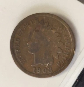 1903 Indian Head Cent Penny United States 1c - Picture 1 of 4