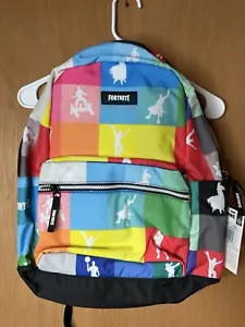 Fortnite Multiplier Rucksack Multi Color Checker Camouflage Kinder Neu - Bild 1 von 11
