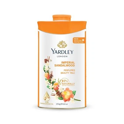 Yardley Sandalwood Perfumed Talc 250 g - Image 1 of 4