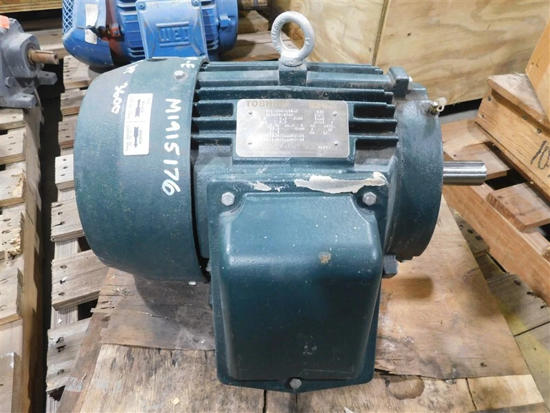 USED Toshiba Y752XDSB41A-P Motor 75 HP 5.5kW 3500 RPM 4500 Max. RPM 460V 1.15 SF - Image 1 of 4