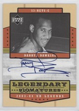 2003-04 Upper Deck UD Legends Legendary Signatures Darryl Dawkins #LS-DD Auto
