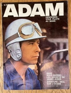 Adam magazine . July 63. Le Mans. Charlie Chaplin. Pearl divers. Mens fashion. - Picture 1 of 10