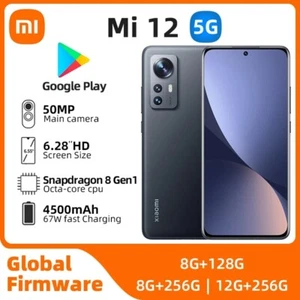 Xiaomi 12 5G 128GB 256GB Unlocked Global Android Version Smartphon New Sealed - Picture 1 of 14