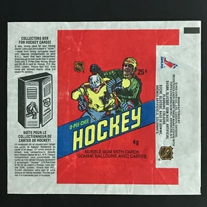 1981-82 O-PEE-CHEE WRAPPER *SEHR GEPFLEGT* 57808 - Bild 1 von 2