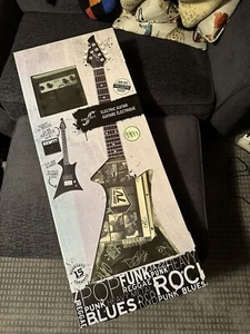 First Act ME3061 Black 6 String Electric Guitar With Amp. Autographed By Band!! - Picture 1 of 5