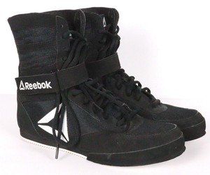 reebok boxing shoes black