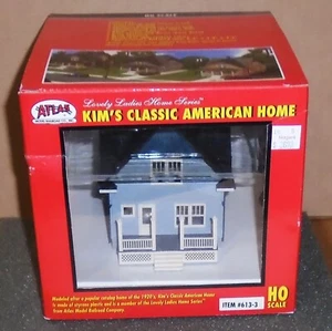 : Atlas HO Trains ... "Kim's Classic American Home" .. w/ Box #613-3 - Picture 1 of 16