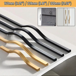 10-50Pack Aluminum Alloy Cabinet Door Drawer Pulls Kitchen Cupboard Pull Handles - Picture 1 of 16