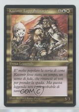 1994 Magic: The Gathering - Legends Italian Kasimir Lone Wolf #KLWO 0e3
