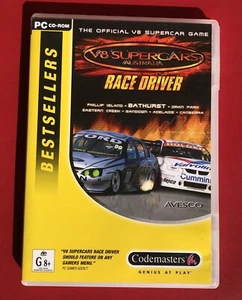 V8 Supercars Race Driver Australia PC Game CD-ROM Codemasters AVESCO Big Box - Picture 1 of 4