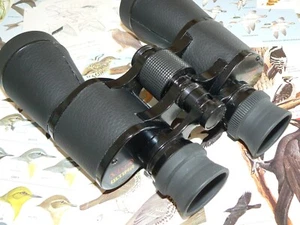 VIXEN ULTIMA 7 x 50 PORROPRISM BINOCULARS - RARE MODEL - NEW BODY COVERINGS - Picture 1 of 12