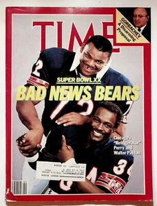 1986 January 27 Time Magazine Chicago Bears Perry Gorbachev Lyonel Feininger - Picture 1 of 2