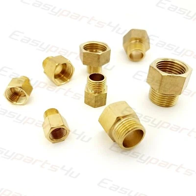 EASYPARTS4U Nouvelle annonceLaiton Raccord Réducteur Adaptateur Extension Filetage Mâle x Femelle