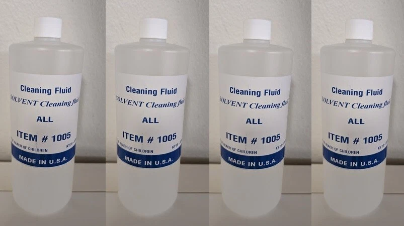 Eco Solvent Cleaner Cleaning Solution Roland Mutoh Mimaki 4 Liters USA (4,000ml) - Image 1 of 1