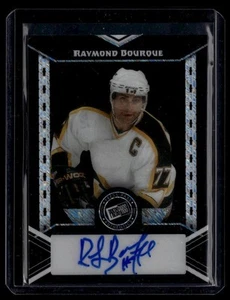 2024 Leaf Press Pass Collective Raymond Bourque AUTO Ser # 3/5 Black Shimmer - Picture 1 of 2