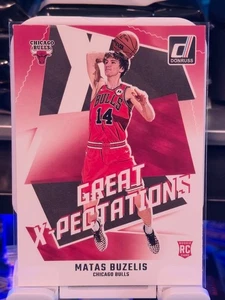 2024-25 Panini Donruss - Great X-Pectations Matas Buzelis #19 (RC) - Imagen 1 de 2