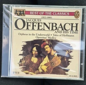 Jacques Offenbach and His Time, From Madacy Best Of The Classics New Sealed - Foto 1 di 2