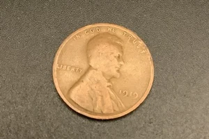 1919 (No Mint Mark) Wheat Penny- With RARE "L" In Liberty On Rim - Picture 1 of 2