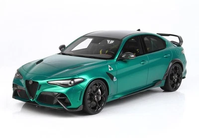 BBR BBRC1852C2-21 1/18 Alfa Romeo Giulia GTAm Verde Montreal Freni In Argento - Immagine 1 di 4