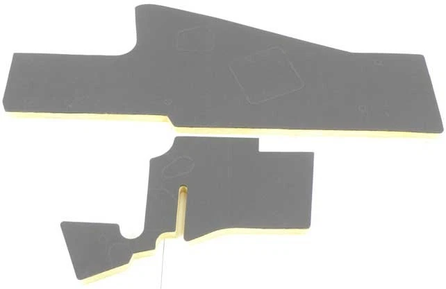 1967-76 Dodge Plymouth A Body; Firewall Insulation Pad; without Air Conditioning - Image 1 of 1