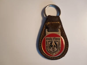 vintage 1984 pontiac fiero indy 500 leather key ring - Picture 1 of 3