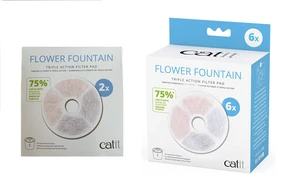 Catit Cat Fountain Flower Cartridge Filter Replacement For Fresh Drinking Water - Picture 1 of 3