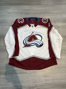 Adidas MiC Authentic Colorado Avalanche Away Cale Makar ISSUED Jersey Size 56 - Picture 1 of 4