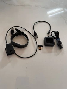 Fitbit Watch, And Various Charging Cords. Worked Last It Was Used - Picture 1 of 9