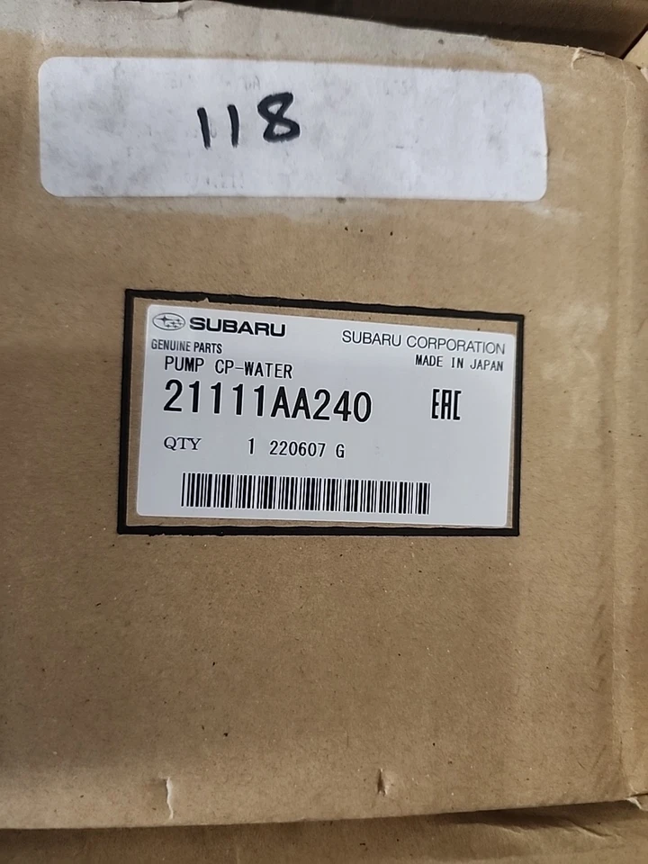 21111AA240 SUBARU BOMBA CP AGUA NUEVO ENVÍO GRATUITO Foto 1 de 1