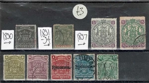 Rhodesia stamps M&U on 1card i402 - Picture 1 of 1