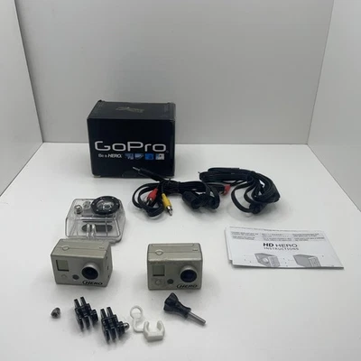 GoPro Hero v1 Original Version 1 Cameras Set Of 2 With Case - Image 1 of 4
