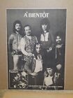 1974 Les Variations Moroccan Roll Vinyl Record Newspaper Ad