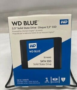 Western Digital Blue 2.5" 3D NAND SATA SSD, 1TB, 6Gb/s- NEW