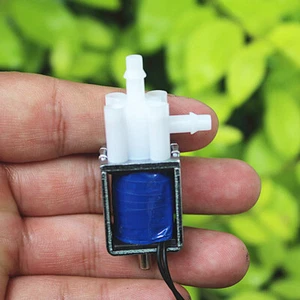 DC 24V Mini 3-way Solenoid Valve Electric Control Air Valve Water Valve Exhaust - Bild 1 von 6