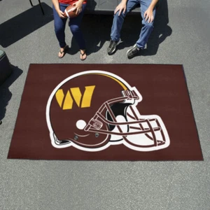 NFL - Washington Commanders Ulti-Mat Rug - 5ft. x 8ft., Helmet Logo - Picture 1 of 5