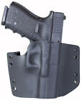 OWB Kydex Gun Holster for Bersa Handguns - Matte Black & Black Carbon Fiber