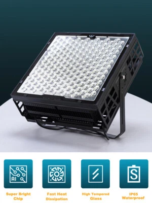 Außenlampe ultrahell Fluter OSRAM LED Chip Werbetafel Leuchte Flughafen Park - Bild 1 von 4